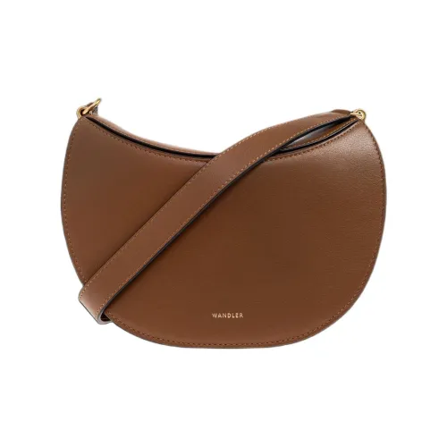 Wandler Телячья кожа Сумка через плечо Сумка на плечо Женская Коричневая