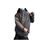 Темно-серый, утепленный