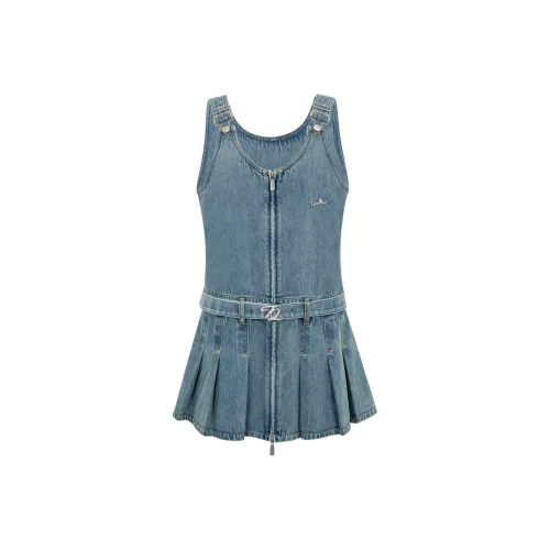 Three Quarters Без рукавов Платье Женское