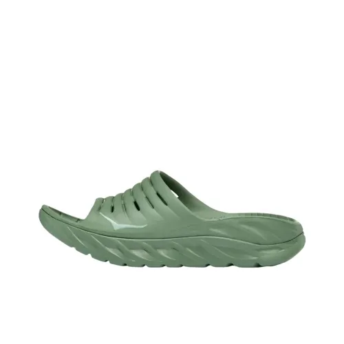 HOKA ONE ONE Ora Recovery Slide Тапочки Мужские Зеленые