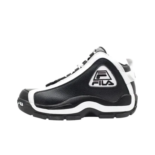 FILA 96 Винтажные баскетбольные кроссовки Мужской Черный