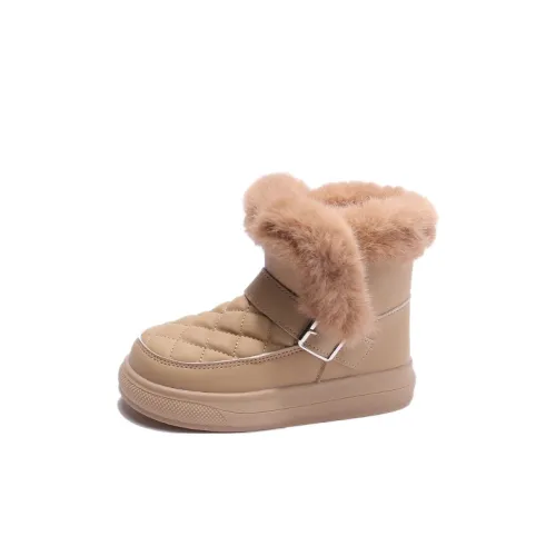 Снежная Белоснежка Rebound Устойчивый к абразиву Противоскользящий Anti KICK MID Топ Детские зимние сапоги