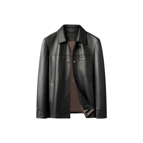 PIERRE CARDIN Кожа Куртка Мужская