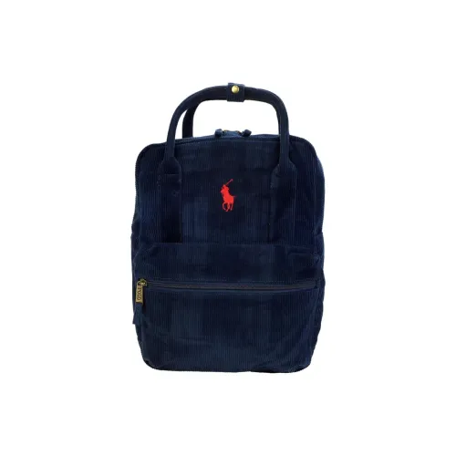 Polo Ralph Lauren Полиэстер Рюкзак Средний Женские Темно-синий
