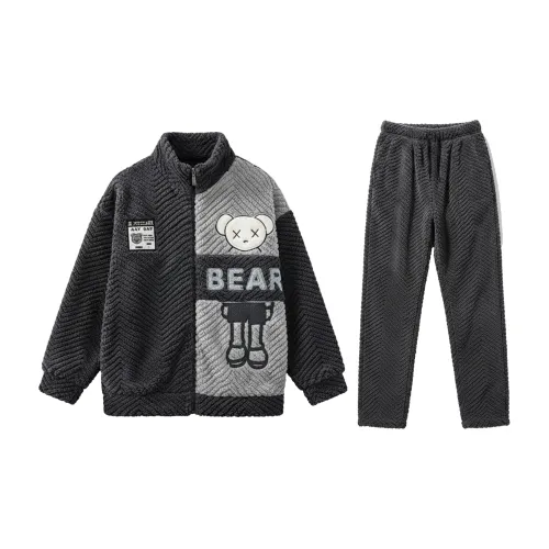 QIAONITONG Изображение Цвет Мужской Пижамный Комплект