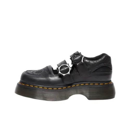 WEDNESDAY x Dr.Martens BUZZ Платформа Туфли Мэри Джейн 4,7 см Женские Черные