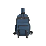 Двухплечевой ремень, синий