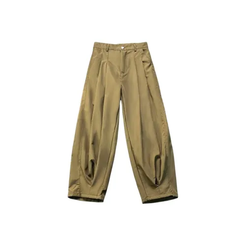 PLQV Хаки Мужские Повседневные Штаны