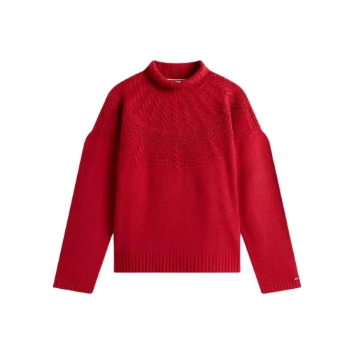 Tommy Hilfiger Женские Свитера Красного Цвета