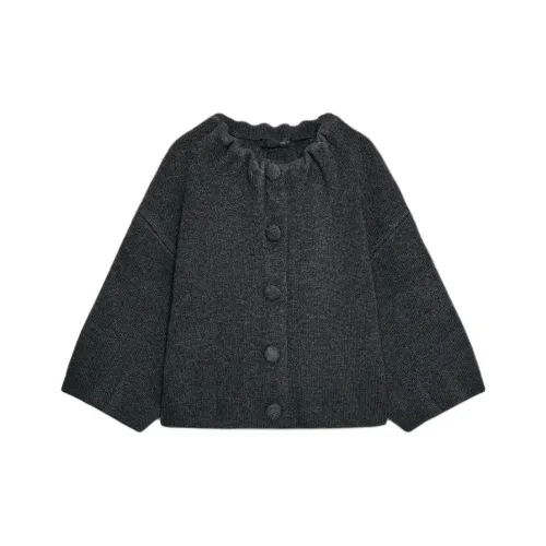 ZARA Средне-серый Женский Пальто