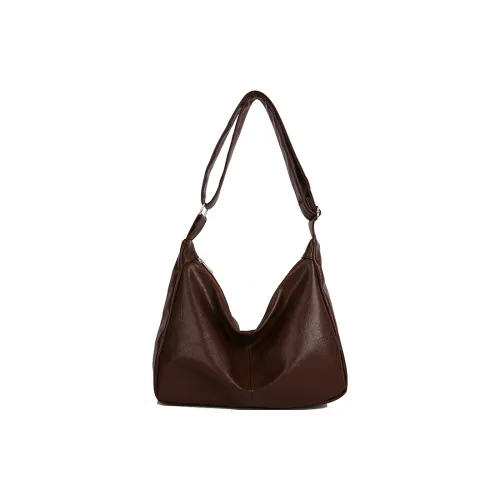 NX DOUGHNUT ПУ (полиуретан) Сумка-тоут Сумка через плечо Стандартная Женская Коричневый Черный