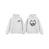 Белый Серый Мужской + Белый Серый Женский с флисовой подкладкой