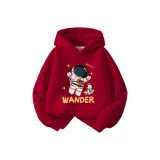 [Утолщенный и с флисовой подкладкой] Meander Babu Бордовый