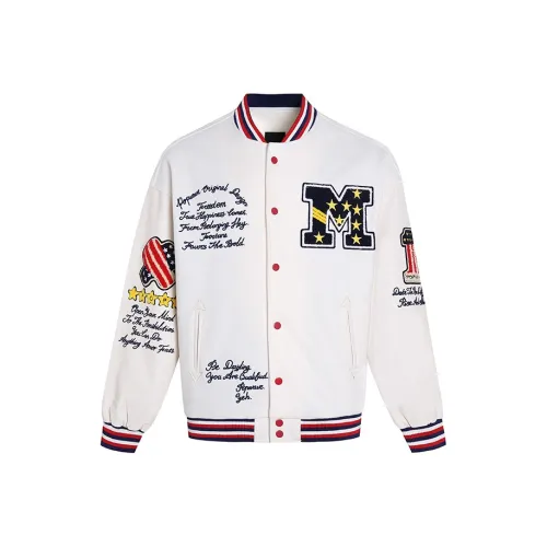 POPWAVE Белый Унисекс Бейсбольные Джерси