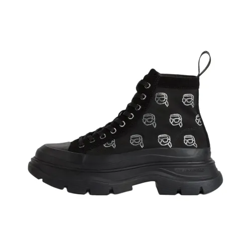 KARL LAGERFELD Ikonik NFT Luna Martin Boot Женские Черный