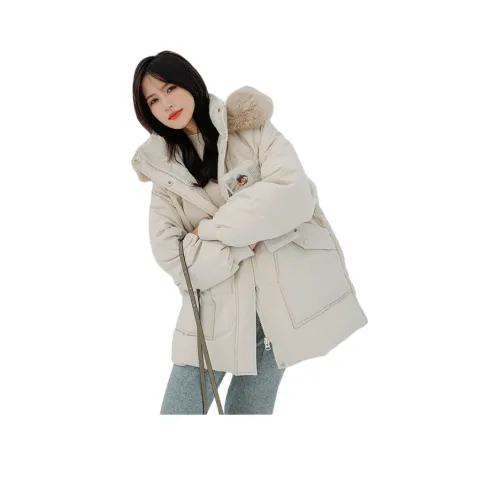 ZEKIKO STUDIO Хлопковый пуховик женский