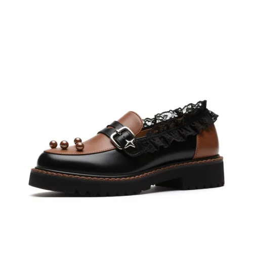 7 SEVFUN Лоферы Коричневый Женские