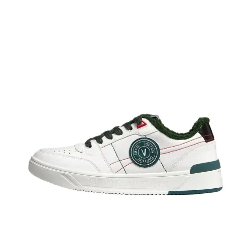 VERSACE JEANS STARLIGHT Низкие кроссовки для скейтбординга Мужские Белые