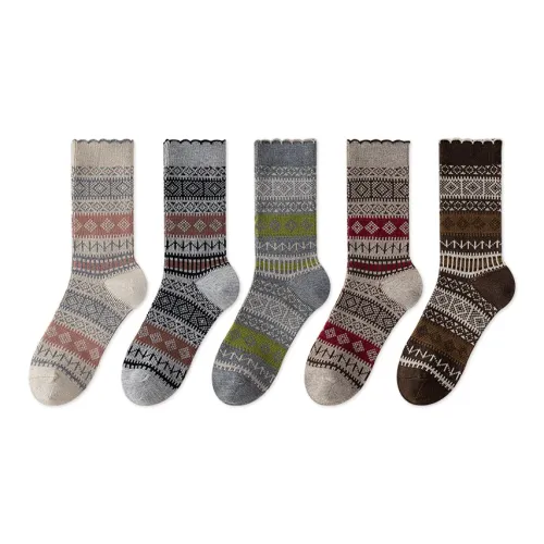 JIAZINI Женские носки MID до икры