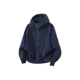 Темно-синий с флисовой подкладкой