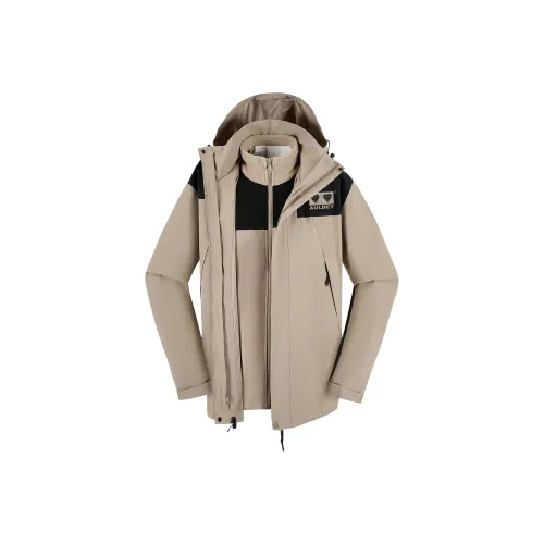 AULDEY Термический Изоляционный Устойчивый к Износу Водоотталкивающий Ветрозащитный Ветровка Унисекс