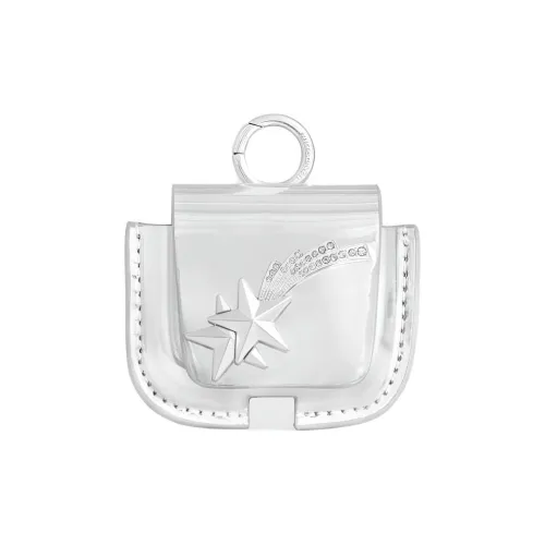 REBECCA MINKOFF Полиуретан Чехол для наушников Женские Серебряный