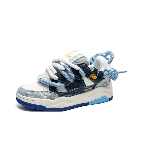 QDML Низкий топ Скейтборд Кроссовки Унисекс