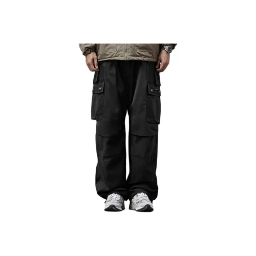 CCAABB Черные Мужские Повседневные Брюки