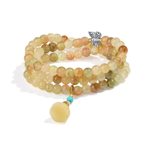 Mount Wutai Браслеты из нефрита с цветной глазурью Унисекс