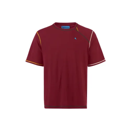 Klattermusen Torre T Рубашка Мужская Красный Умбра