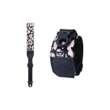 Леопард с принтом, розовый