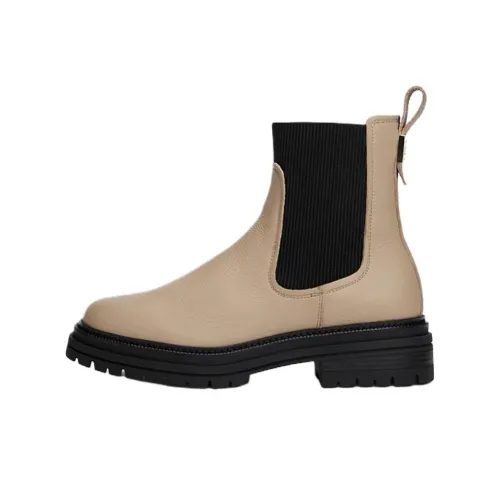 Tommy Hilfiger TH Monogram Chelsea 4,6 см Женские Тауповый