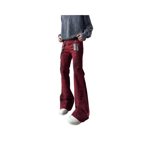 DAND Red Unisex Jeans DAND Красный Унисекс Джинсы