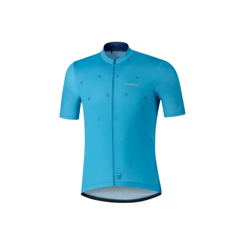 SHIMANO Синий Мужская Велосипедная Одежда