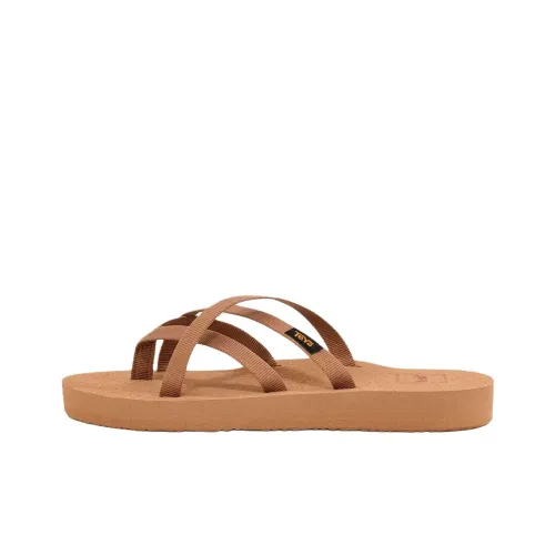 Teva Шлепанцы Коричневый Женские