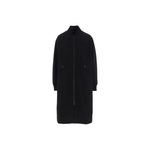 Yohji Yamamoto Y'S FW25 PE TAFTA Длинный MA 1 Куртки Пальто Женские