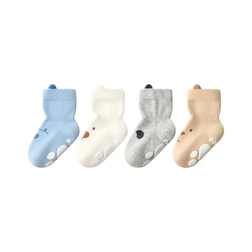 Малыш Осенние Зимние Детские Носки 4 Пачки Детские Носки до Щиколотки Младенец Wa Toddler
