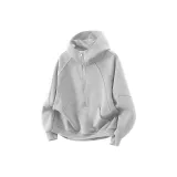 Бело-серый с флисовой подкладкой