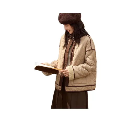 XWI Хаки Женские пуховики