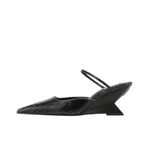 Naked Wolfe Salem Квадратный каблук Высокие каблуки 7 см Женские Черный