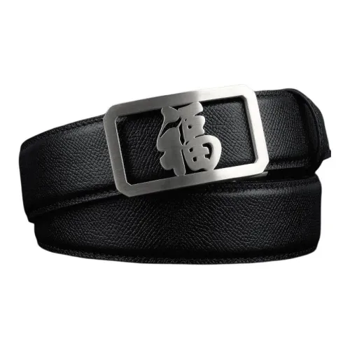 Devanro Ремни из натуральной коровьей кожи мужские 3,5 см