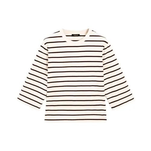 Massimo Dutti Экрю Женские T-рубашки