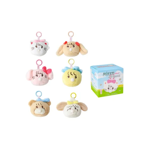 JOYC Mikko Пузырьки Коллекция Плюшевые Брелки Сюрприз Коробка Слепой Коробка Один Mystery Коробка Полная Коробка 6 шт