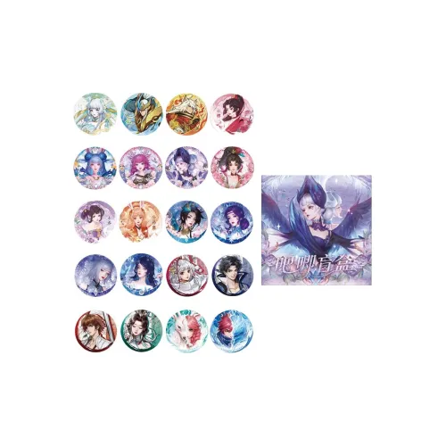 Encounters x Honor of Kings Значок Sound Коробка Слава EDITION Слепые коробки 10 Для Одиночной слепой коробки Целой коробки