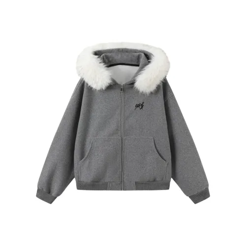 ZUKIZUKI Серый Женский Свитшот