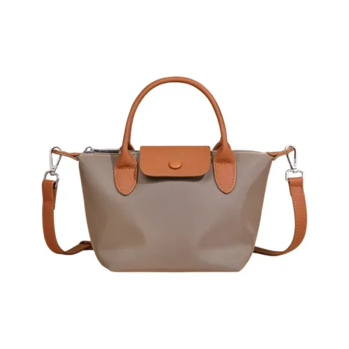 PESASRIE Сумка с одним плечевым ремнем ткань женский хаки