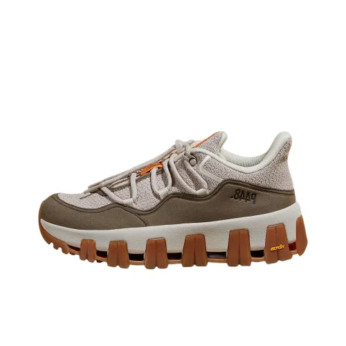 Vibram x P448 Monalea Кофейный Низкий Топ Походная обувь Унисекс Кофейно-коричневый