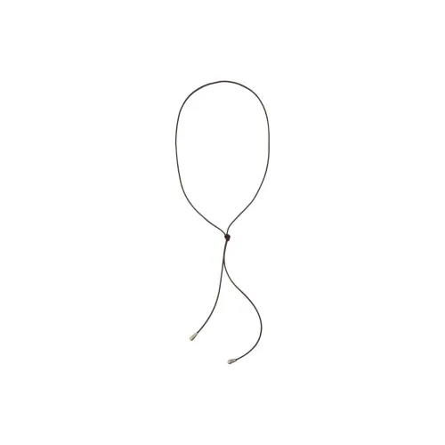 Sophie Buhai Кожа Ожерелья Женские Коричневый