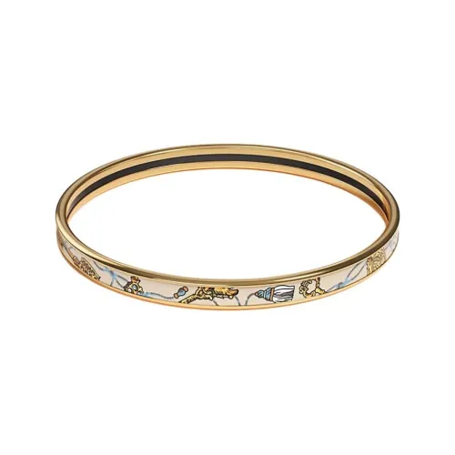 HERMES Эмаль Браслеты Женские Золото