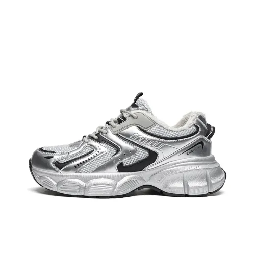 ZHR Silver Moon Амортизация Устойчивый к истиранию Дышащий Легкий Низкий Топ Кроссовки для бега Мужские